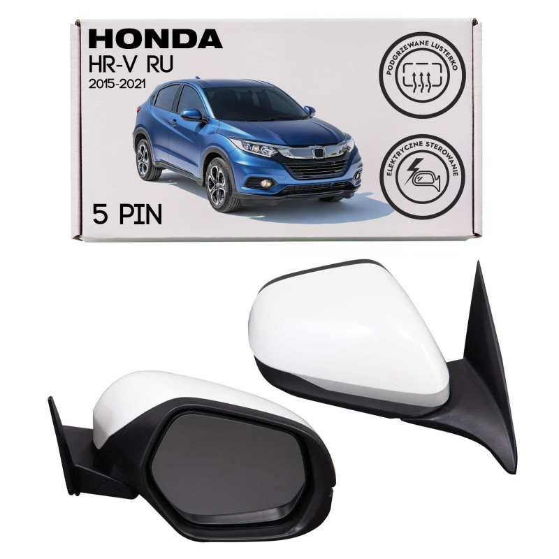HONDA HR-V II RU 2015-2021 SPECCHIETTO ELETTRICI RISCALDATI DESTRO 5PIN 76208T7WA52 (Cod. AP-F6FB-66