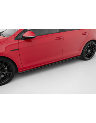Diffusori minigonne street pro Volkswagen Golf R / R-Line Mk7 Facelift (Cod. M-VWGO7FRCNC-SD2B)