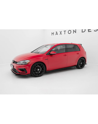 Diffusori minigonne street pro Volkswagen Golf R / R-Line Mk7 Facelift (Cod. M-VWGO7FRCNC-SD2B)