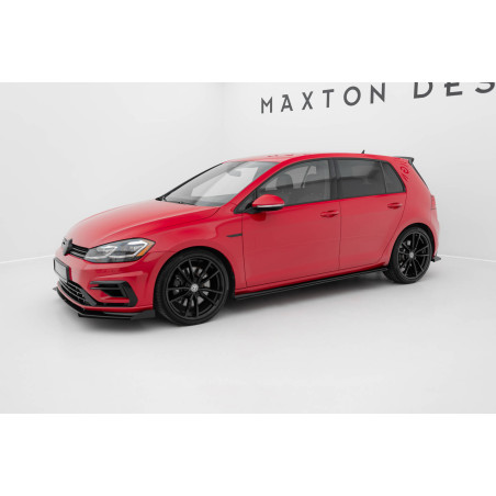 Diffusori minigonne street pro Volkswagen Golf R / R-Line Mk7 Facelift (Cod. M-VWGO7FRCNC-SD2B)
