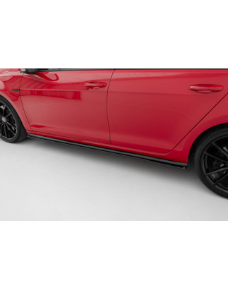 Diffusori minigonne street pro Volkswagen Golf R / R-Line Mk7 Facelift (Cod. M-VWGO7FRCNC-SD2B)