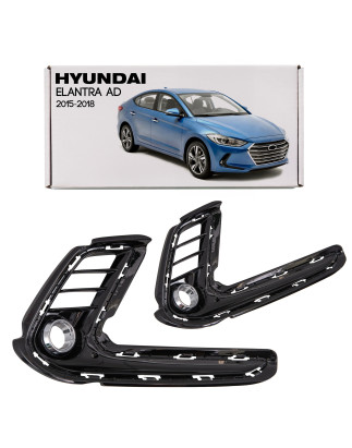 HYUNDAI ELANTRA VI AD 2015-2018 PRE-RESTYLING GRIGLIA PARAURTI TAPPO FARI ANTERIORE DESTRA 86564F230