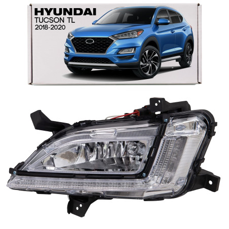 HYUNDAI TUCSON III TL 2018-2020 RESTYLING FENDINEBBIA DRL LED SINISTRA 92201D7600 (Cod. AP-36E8-7931