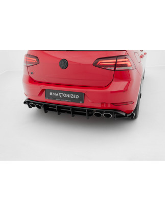 DIFFUSORE POSTERIORE street pro Volkswagen Golf R Mk7 Facelift (Cod. M-VWGO7FRCNC-RS2B)