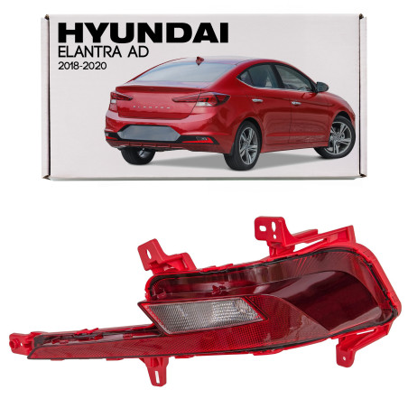 HYUNDAI ELANTRA VI AD 2018-2020 RESTYLING FENDINEBBIA POSTERIORE DESTRA 92406F2500 (Cod. AP-EB67-771