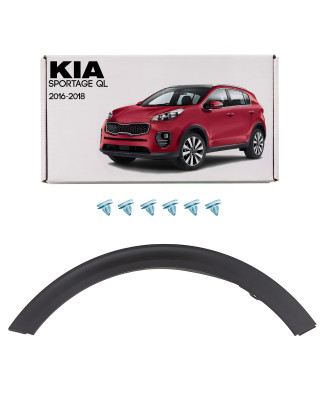 KIA SPORTAGE IV QL 2016-2018 PRE-RESTYLING MODANATURA PARAFANGO ANTERIORE SINISTRA 87711F1000 (Cod. 
