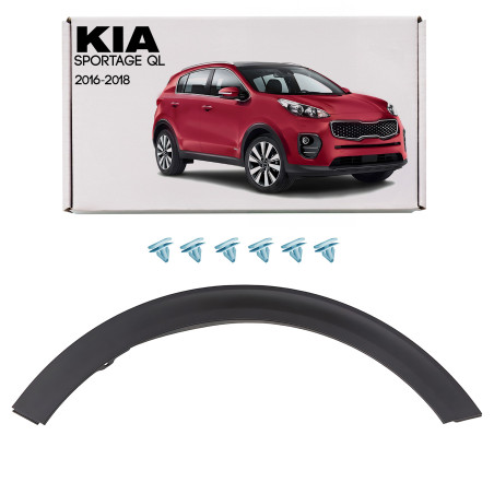 KIA SPORTAGE IV QL 2016-2018 PRE-RESTYLING MODANATURA PARAFANGO ANTERIORE DESTRA 87712F1000 (Cod. AP