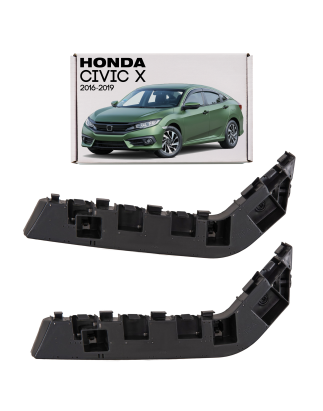 HONDA CIVIC X 2016-2019 PRE-RESTYLING GUIDA ANTERIORE PARAURTI SINISTRO 71193TEAT01 (Cod. AP-25A1-74