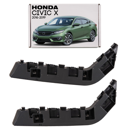 HONDA CIVIC X 2016-2019 PRE-RESTYLING GUIDA ANTERIORE PARAURTI SINISTRO 71193TEAT01 (Cod. AP-25A1-74