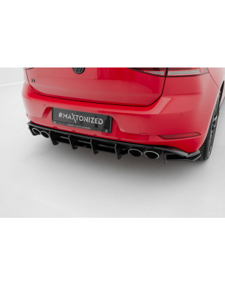 DIFFUSORE POSTERIORE street pro Volkswagen Golf R Mk7 Facelift (Cod. M-VWGO7FRCNC-RS2B)