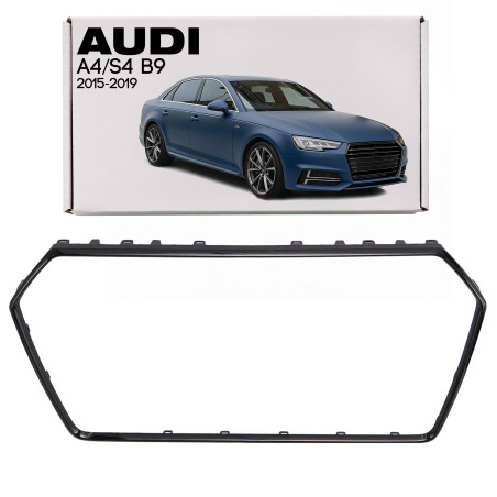AUDI A4 / S4 B9 2015-2019 PRE-RESTYLING CORNICE MASCHERINA NERA 8W0853651D (Cod. AP-C0C0-72259_A4x4)