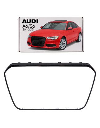 AUDI A6 / S6 C7 4G 2011-2015 PRE-RESTYLING CORNICE MASCHERINA NERA 4G0853651A (Cod. AP-DDF6-587B5_A4