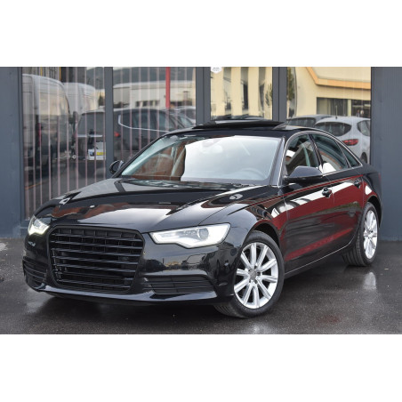 AUDI A6 / S6 C7 4G 2011-2015 PRE-RESTYLING CORNICE MASCHERINA NERA 4G0853651A (Cod. AP-DDF6-587B5_A4