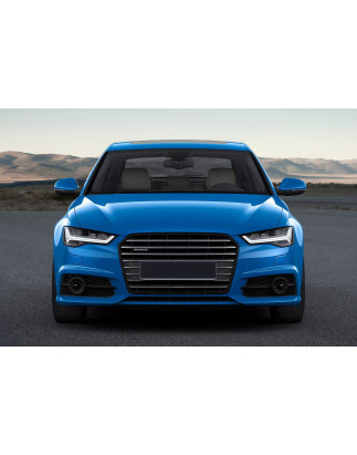 AUDI A6 / S6 C7 4G 2015-2018 RESTYLING CORNICE MASCHERINA NERA 4G0807715 (Cod. AP-79DE-5412A_A4x4)