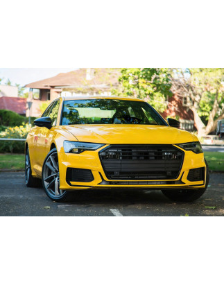 AUDI A6 / S6 C8 4K 2018-2025 CORNICE MASCHERINA NERA 4K0853651E (Cod. AP-24B6-979F4_A4x4)