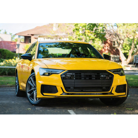 AUDI A6 / S6 C8 4K 2018-2025 CORNICE MASCHERINA NERA 4K0853651E (Cod. AP-24B6-979F4_A4x4)