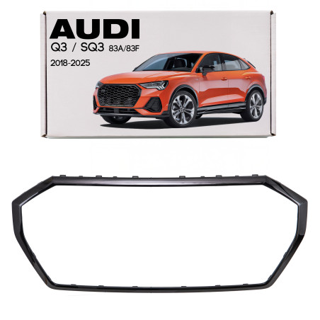 AUDI Q3 83A / SQ3 83F 2018-2025 NERA CORNICE MASCHERINA 83A853651B (Cod. AP-0EE7-960C7_A4x4)