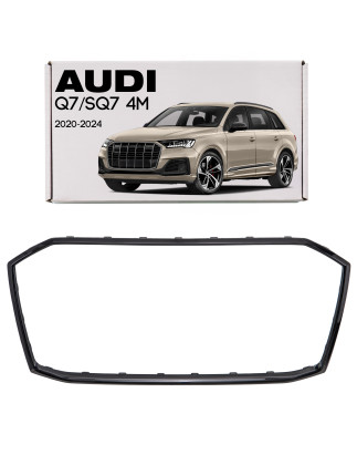 AUDI Q7 / SQ7 4M 2020-2024 DOPO IL PRIMO RESTYLING NERA CORNICE MASCHERINA 4M0853651AG (Cod. AP-E228