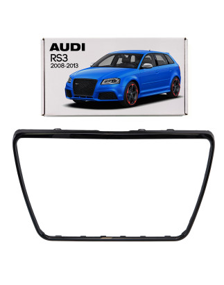 AUDI RS3 8PA 2008-2013 RESTYLING CORNICE MASCHERINA NERA 8P0853651M (Cod. AP-9DF6-951FE_A4x4)