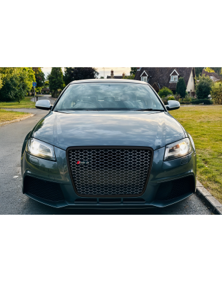 AUDI RS3 8PA 2008-2013 RESTYLING CORNICE MASCHERINA NERA 8P0853651M (Cod. AP-9DF6-951FE_A4x4)