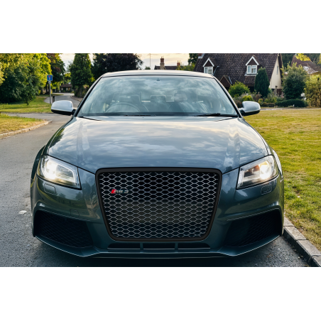 AUDI RS3 8PA 2008-2013 RESTYLING CORNICE MASCHERINA NERA 8P0853651M (Cod. AP-9DF6-951FE_A4x4)