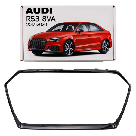 AUDI RS3 8VA 2017-2020 RESTYLING NERA CORNICE MASCHERINA 8V5853651R (Cod. AP-E524-5552D_A4x4)