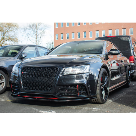 AUDI RS5 8T 2010-2012 PRE-RESTYLING CORNICE MASCHERINA NERA 8T0853651D (Cod. AP-BBF9-7323B_A4x4)