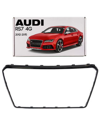 AUDI RS7 4G 2012-2015 PRE-RESTYLING CORNICE MASCHERINA NERA 4G8853653F (Cod. AP-FE4F-1601C_A4x4)