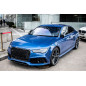 AUDI RS7 4G 2016-2018 RESTYLING CORNICE MASCHERINA NERA 4G8853651L (Cod. AP-9A81-6623D_A4x4)