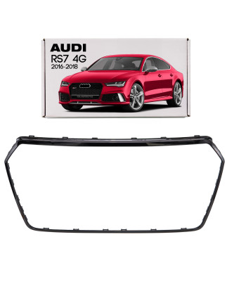 AUDI RS7 4G 2016-2018 RESTYLING CORNICE MASCHERINA NERA 4G8853651L (Cod. AP-9A81-6623D_A4x4)