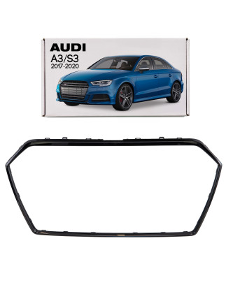 AUDI A3 / S3 8V 2017-2020 RESTYLING CORNICE MASCHERINA NERA 8V3853651B (Cod. AP-75F8-728E9_A4x4)