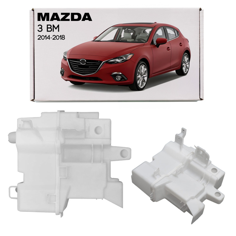 MAZDA 3 III BM 2014-2018 SERBATOIO LIQUIDO LAVAFARI 2 FORI GHR167481 (Cod. AP-D5E7-926E0_A4x4)