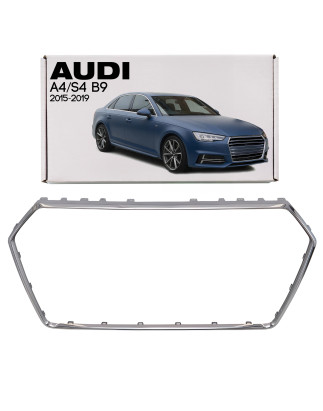 AUDI A4 / S4 B9 2015-2019 PRE-RESTYLING CORNICE MASCHERINA CROMATA 8W0853651D (Cod. AP-E01D-55717_A4