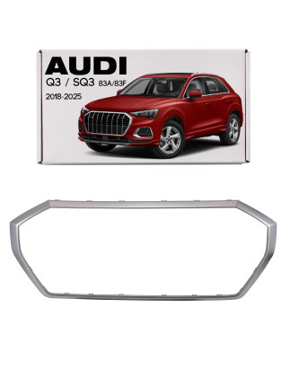 AUDI Q3 83A / SQ3 83F 2018-2025 SATINATA CORNICE MASCHERINA 83A853651F (Cod. AP-370B-568AD_A4x4)