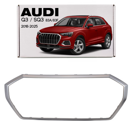AUDI Q3 83A / SQ3 83F 2018-2025 SATINATA CORNICE MASCHERINA 83A853651F (Cod. AP-370B-568AD_A4x4)