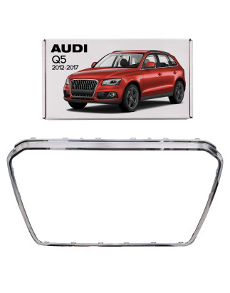 AUDI Q5 8R 2012-2017 RESTYLING CROMATA CORNICE MASCHERINA 8R0853651AD (Cod. AP-6D3D-226A7_A4x4)