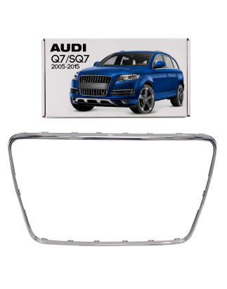 AUDI Q7 / SQ7 4L 2005-2015 CORNICE MASCHERINA CROMATA 4L0853651A (Cod. AP-CE7B-167D5_A4x4)