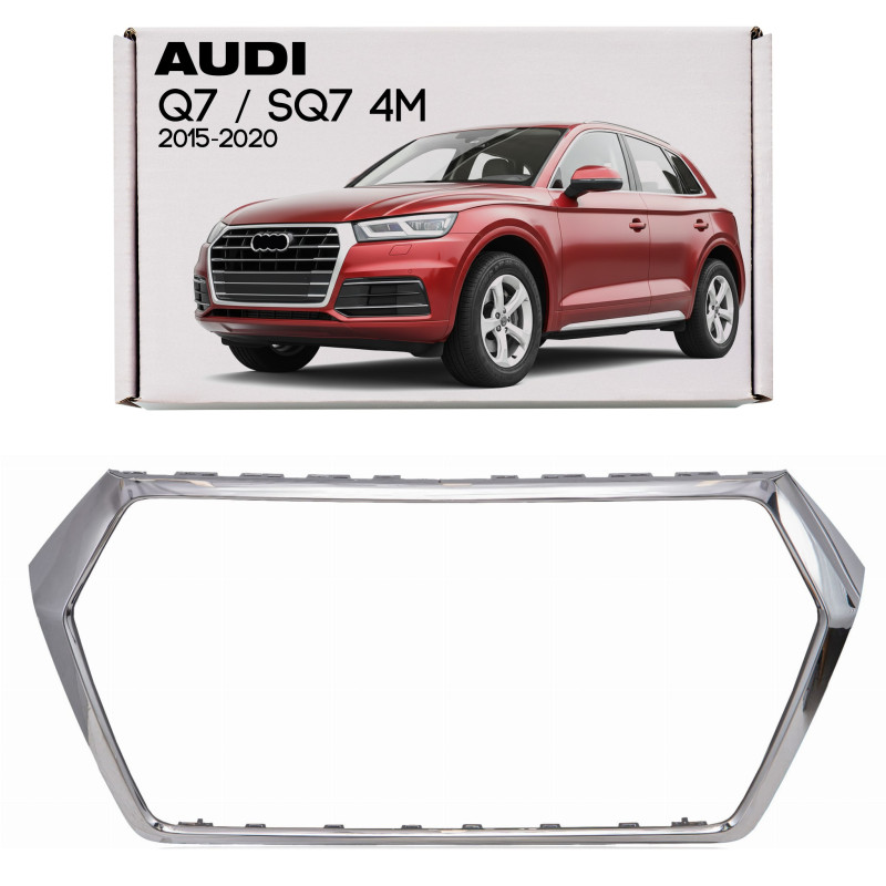 AUDI Q7 / SQ7 4M 2015-2020 PRE-RESTYLING CROMATA CORNICE MASCHERINA 4M0853651F (Cod. AP-AAB4-99857_A