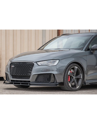 AUDI RS3 8VA 2015-2017 PRE-RESTYLING CORNICE MASCHERINA CROMATA 8V4853653 (Cod. AP-56FE-133AB_A4x4)