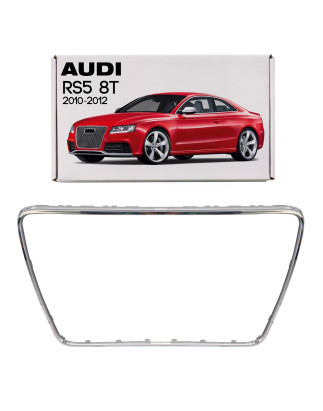 AUDI RS5 8T 2010-2012 PRE-RESTYLING CORNICE MASCHERINA CROMATA 8T0853651D (Cod. AP-BF6A-7780C_A4x4)