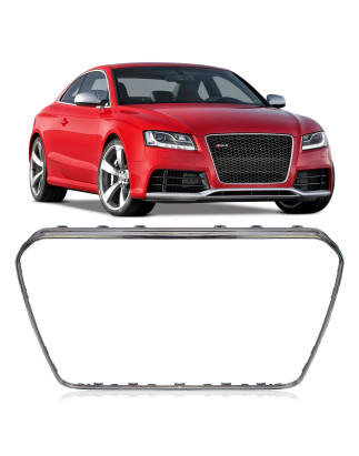 AUDI RS5 8T 2011-2015 RESTYLING CORNICE MASCHERINA CROMATA 8T0853651J (Cod. AP-FA88-47690_A4x4)