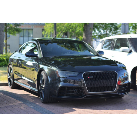 AUDI RS5 8T 2011-2015 RESTYLING CORNICE MASCHERINA CROMATA 8T0853651J (Cod. AP-FA88-47690_A4x4)