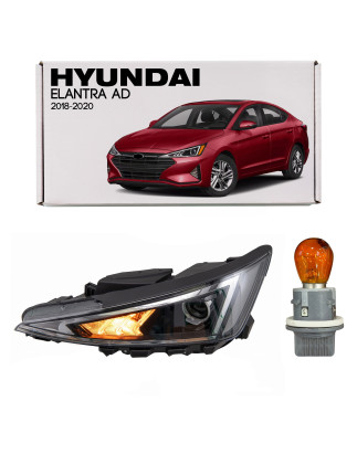 HYUNDAI ELANTRA VI AD 2018-2020 RESTYLING FARO ANTERIORE SINISTRA 92101F2500 (Cod. AP-6245-653C1_A4x