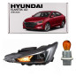 HYUNDAI ELANTRA VI AD 2018-2020 RESTYLING FARO ANTERIORE SINISTRA 92101F2500 (Cod. AP-6245-653C1_A4x