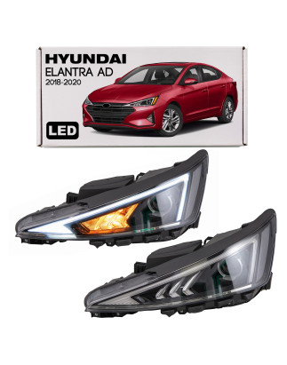 HYUNDAI ELANTRA VI AD 2018-2020 RESTYLING FARO ANTERIORE SINISTRA LED 92101F2600 (Cod. AP-FE88-5418E