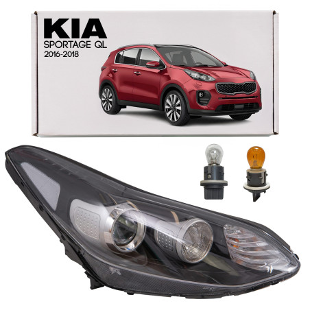 KIA SPORTAGE IV QL 2016-2018 PRE-RESTYLING FARO ANTERIORE DESTRA 92102F1000 (Cod. AP-A8DD-529E7_A4x4
