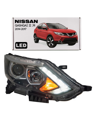 NISSAN QASHQAI II J11 2014-2017 PRE-RESTYLING FARO ANTERIORE DESTRA CON LED 260604EH0A (Cod. AP-E168