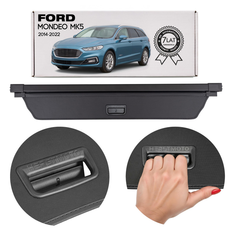 FORD MONDEO MK5 V 2014-2022 STATION WAGON CAPPELLIERA COPRIBAGAGLI NERA DS73N55066AC (Cod. AP-FB82-8