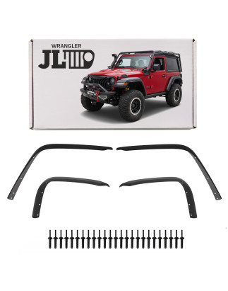 JEEP WRANGLER JL 2018+ AGGIUNTIVI ALLARGAMENTI PASSARUOTA HIGH TOP RUBICON 5 CM (Cod. AP-850D-244FC_
