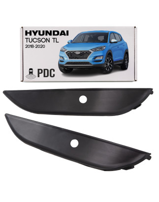 HYUNDAI TUCSON III TL 2018-2020 RESTYLING GRIGLIA ANTERIORE PARAURTI CON PDC SINISTRA 86527D7530 (Co